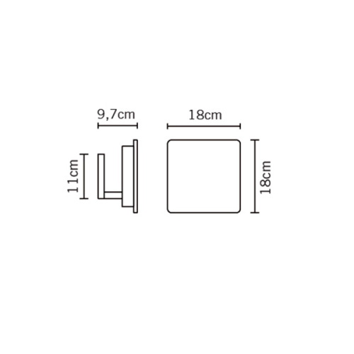 Настенный светильник F06D0369 фото 2