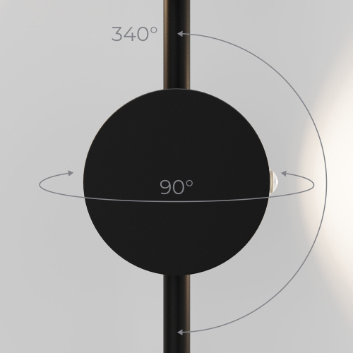 Светильник настенный светодиодный Illume черный 4000K 40154/LED фото 3