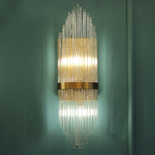 Бра Cloyd CADANCE-A W2 / выс. 60 см - латунь брашир. (арт.20155) фото 4 Бра Cloyd CADANCE-A W2 / выс. 60 см - латунь брашир. (арт.20155) фото 4