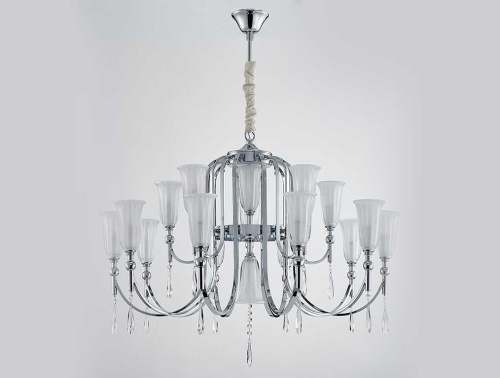 Подвесная люстра Newport Sofia 4810+6/C chrome М0067684 Подвесная люстра Newport Sofia 4810+6/C chrome М0067684