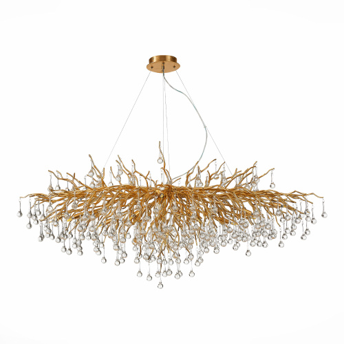 SL1651.203.15 Люстра подвесная ST-Luce Золотистый/Золотистый G9 15*5W ANZIO фото 4