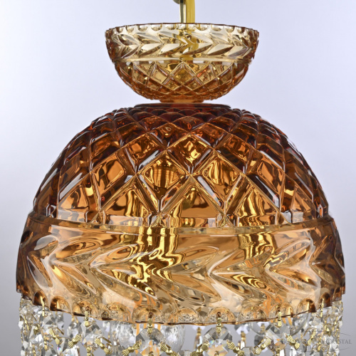 Подвесной светильник 5478/22 G Amber/M-1F Drops K721 Bohemia Ivele Crystal (Богемия Ивеле Кристалл) фото 4