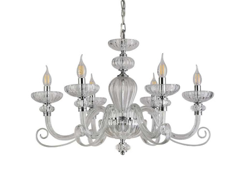 Подвесная люстра Newport 8626/C chrome clear М0071525 Подвесная люстра Newport 8626/C chrome clear М0071525