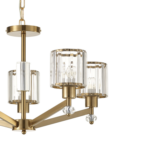 Подвесной светильник Escada 691/5S E27*60W Antique copper фото 3