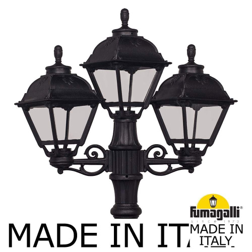 Fumagalli Садово-парковый фонарь FUMAGALLI ARTU BISSO/CEFA 2+1 U23.158.S21.AXE27 фото 2 Fumagalli Садово-парковый фонарь FUMAGALLI ARTU BISSO/CEFA 2+1 U23.158.S21.AXE27 фото 2