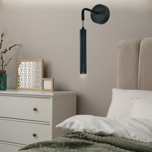 Настенный светильник Escada 10300/1 LED*4W Black фото 6 Настенный светильник Escada 10300/1 LED*4W Black фото 6