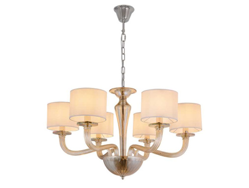 Подвесная люстра Newport 8686/C nickel cognac М0071804 фото 3