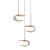 Подвесной светильник MD24020901-3A gold/cognac