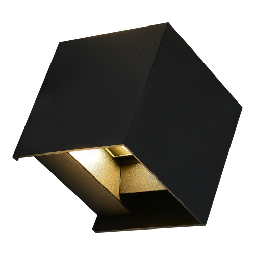 SL9513.401.01 Светильник уличный настенный ST-Luce черный/черный LED 1*10W 2700K BRIK фото 6