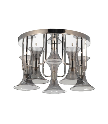 Подвесной светильник Lumina Deco Warni LDC 6819-5 GY фото 2