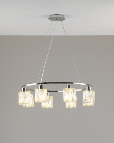 Люстра подвесная Moderli V11708-8P Prismique фото 5