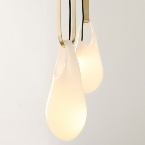 Подвесной светильник 10802P/1 gold/white фото 2