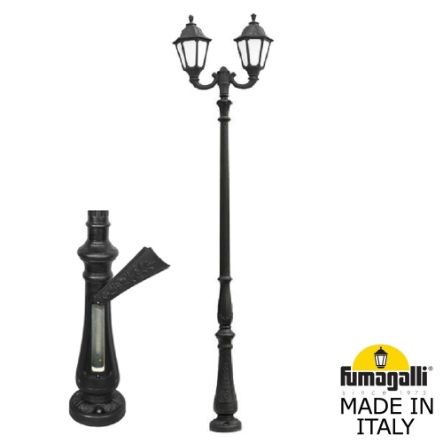 Fumagalli Парковый фонарь FUMAGALLI TABOR OFIR/NOEMI 2L E35.205.R20.AYH27 Fumagalli Парковый фонарь FUMAGALLI TABOR OFIR/NOEMI 2L E35.205.R20.AYH27
