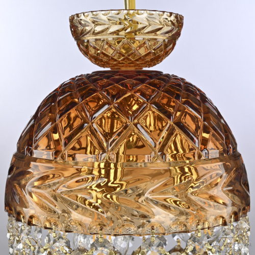 Подвесной светильник 5478/22 G Amber/M-1F Balls K721 Bohemia Ivele Crystal (Богемия Ивеле Кристалл) фото 3 Подвесной светильник 5478/22 G Amber/M-1F Balls K721 Bohemia Ivele Crystal (Богемия Ивеле Кристалл) фото 3