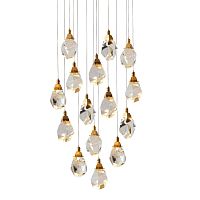 Подвесной светильник 9701P/15R brass