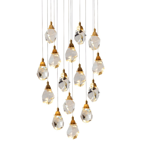 Подвесной светильник 9701P/15R brass