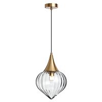 4950/1 PENDANT ODL22 401 бронзовый/прозрачный/стекло Подвес E14 1*40W KESTA