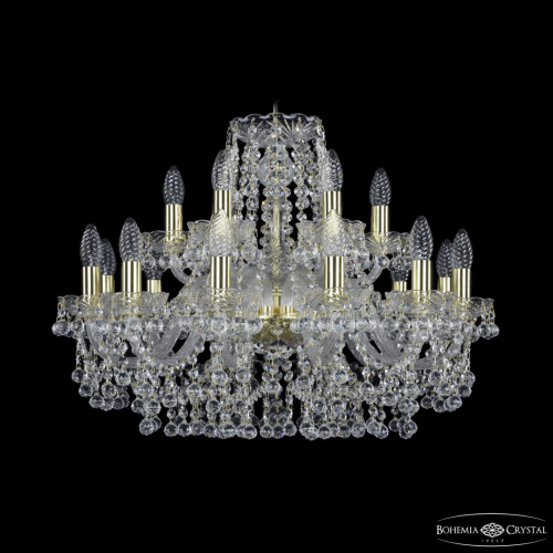 Люстра хрустальная 1409/12+6/240 G