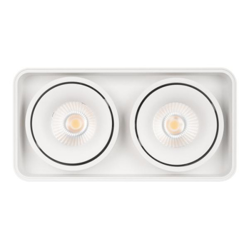 Потолочный светодиодный светильник Arlight SP-Cubus-S195x100-2x8W Warm3000 036058 фото 2
