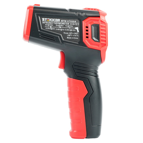 MTM HT650A Дистанционный измеритель температуры (пирометр), 2 батареи тип ААА 1,5В, черный/красный фото 7 MTM HT650A Дистанционный измеритель температуры (пирометр), 2 батареи тип ААА 1,5В, черный/красный фото 7