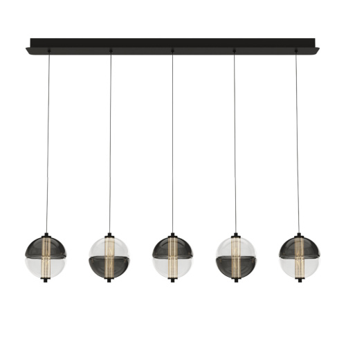 Подвесной светильник MD24022079-5B black/smoky