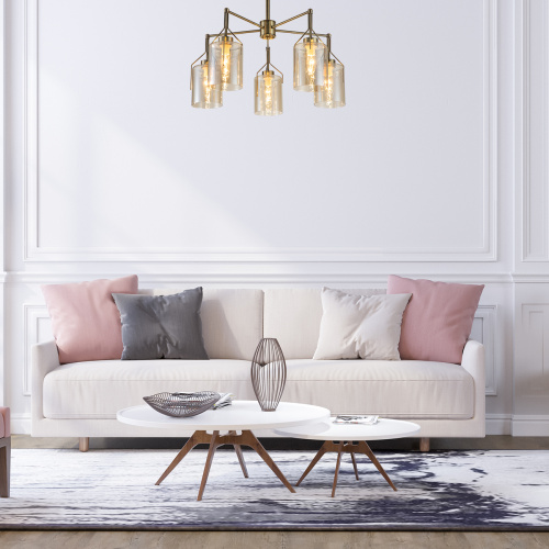 Светильник на штанге Escada 688/5P E14*40W Brass фото 6 Светильник на штанге Escada 688/5P E14*40W Brass фото 6