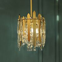 Подвесной светильник Cloyd ALCATRAZ-A P3 / Ø23 см - латунь (арт.10600)