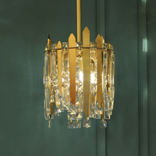 Подвесной светильник Cloyd ALCATRAZ-A P3 / Ø23 см - латунь (арт.10600)