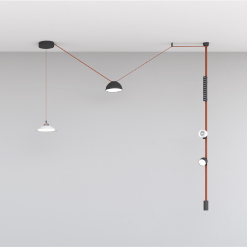 DK5570-BK Cветильник для трека-ремня Belty, серия Grill, со светодиодом, L323*W40*H45, 48V DC, 12W, RA90, 24°, 4000K, IP20, черный, алюминий фото 2 DK5570-BK Cветильник для трека-ремня Belty, серия Grill, со светодиодом, L323*W40*H45, 48V DC, 12W, RA90, 24°, 4000K, IP20, черный, алюминий фото 2