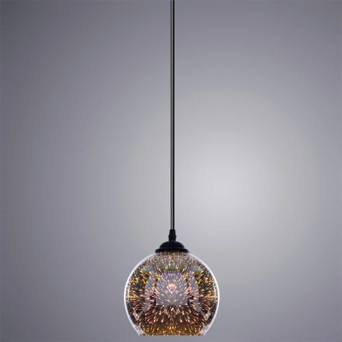 Подвесной светильник Arte Lamp MIRAGGIO A3218SP-1BK фото 2