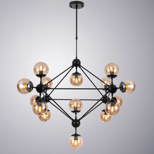 Люстра на штанге Arte Lamp BOLLA A1664SP-15BK фото 2
