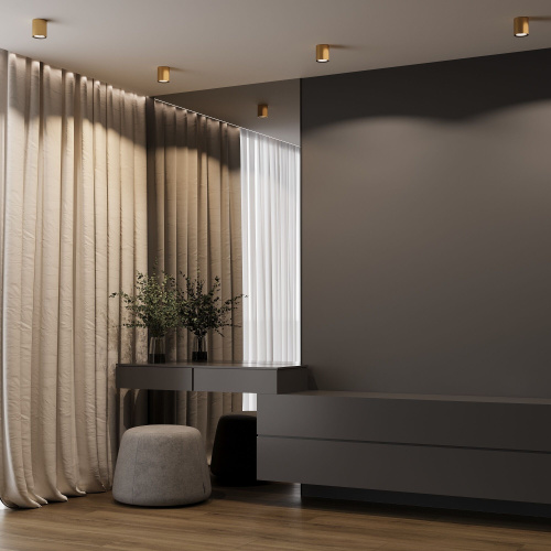 Светильник потолочный светодиодный Primo 12W 4000K латунь 25116/LED фото 2