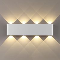 7192/8WL HIGHTECH ODL27 Настенный светильник белый/металл IP20 LED 8W 3000K 220V MAGNUM