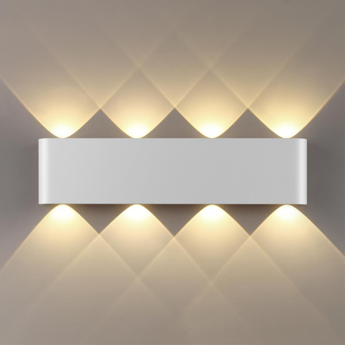 7192/8WL HIGHTECH ODL27 Настенный светильник белый/металл IP20 LED 8W 3000K 220V MAGNUM 7192/8WL HIGHTECH ODL27 Настенный светильник белый/металл IP20 LED 8W 3000K 220V MAGNUM