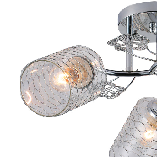 Потолочный светильник Escada 1113/3PL E27*40W Chrome фото 4