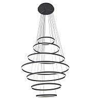 08537,19(4000K) Люстра димм. Тор черный Led 284W