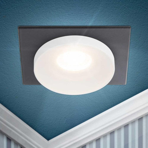 Светильник встраиваемый декоративный ЭРА DK96 BK под лампу MR16 GU5.3 черный Б0055594 Светильник встраиваемый декоративный ЭРА DK96 BK под лампу MR16 GU5.3 черный Б0055594