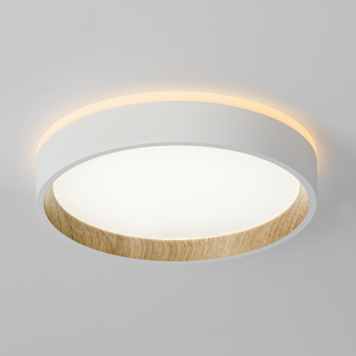 Citilux ETALON CL750180 LED Светильник с подсветкой Белый+Бук фото 3 Citilux ETALON CL750180 LED Светильник с подсветкой Белый+Бук фото 3