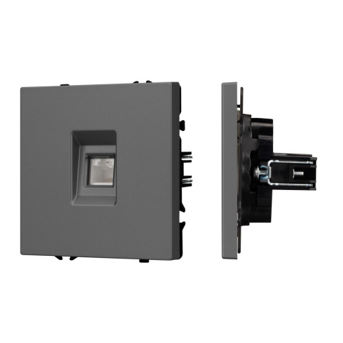 Механизм компьютерной розетки SCT-NOBE-MPC1-SFPL-GR (RJ-45, CAT6) Arlight 054307 Механизм компьютерной розетки SCT-NOBE-MPC1-SFPL-GR (RJ-45, CAT6) Arlight 054307