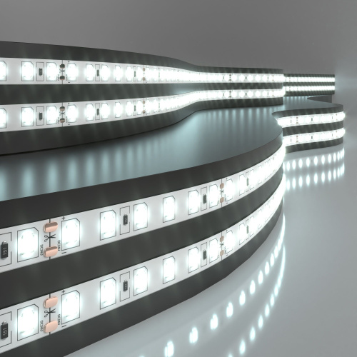Светодиодная лента 24 В 9,6 Вт/м 120 Led/м 2835 IP20, холодный белый 6500K, 5 м Лента светодиодная 24V 9,6W 120Led 2835 IP20 холодный белый, 5м Светодиодная лента 24 В 9,6 Вт/м 120 Led/м 2835 IP20, холодный белый 6500K, 5 м Лента светодиодная 24V 9,6W 120Led 2835 IP20 холодный белый, 5м