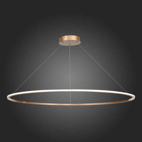 ST604.243.57 Светильник подвесной ST-Luce Золотистый/Белый LED 1*57W 4000K Подвесные светильники фото 4