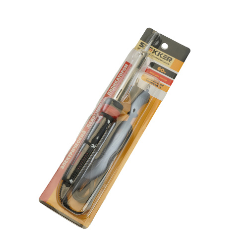 Паяльник с индикатором  60W, нихромовый нагреватель, долговечное жало, 230В STEKKER PLE301-60 фото 9