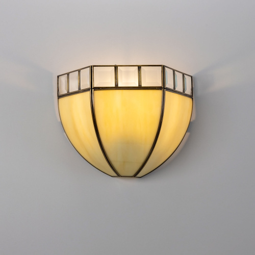 Citilux Шербург-1 CL440311 Бра витражное Бронза фото 3 Citilux Шербург-1 CL440311 Бра витражное Бронза фото 3