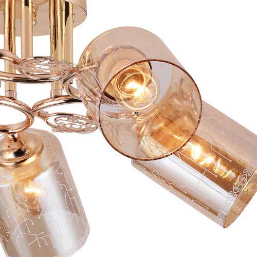 Потолочный светильник Escada 1118/5PL E27*40W Gold фото 4