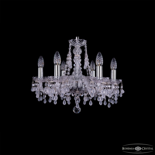 Люстра хрустальная 1410/6/160 Ni V0300 Bohemia Ivele Crystal (Богемия Ивеле Кристалл)