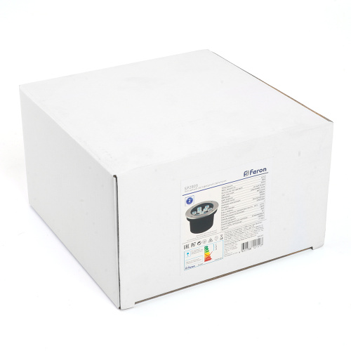 Светодиодный светильник тротуарный (грунтовый) Feron SP2803,10W, AC/DC12V, низковольтный, 4000К, металлик, D160*H90mm, вн.диаметр: 110mm, IP67 фото 8