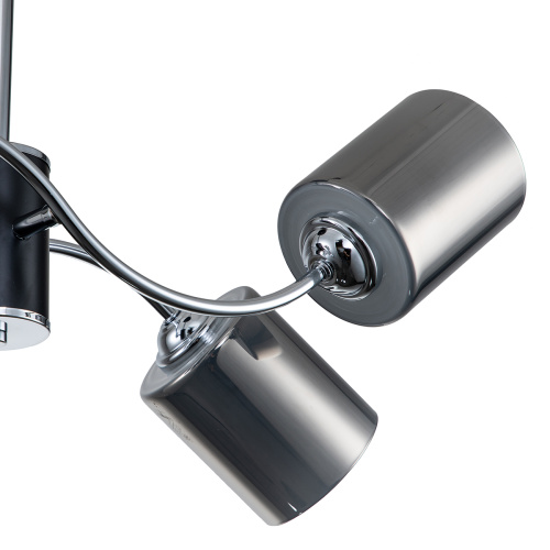 Светильник на штанге Escada 661/4PL E27*60W Black/Chrome фото 3