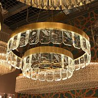 Люстра Cloyd STRAVINSKY-A C2 / Ø58 см - трос - латунь (арт.10752)