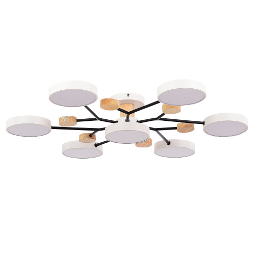 SLE6006-502-07 Светильник потолочный Белый/Белый LED 7*12W 3000K/4500K/6000K FAEMA фото 6