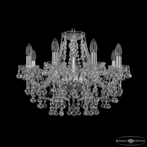 Люстра хрустальная 1409/8/195 Ni Bohemia Ivele Crystal (Богемия Ивеле Кристалл) Люстра хрустальная 1409/8/195 Ni Bohemia Ivele Crystal (Богемия Ивеле Кристалл)